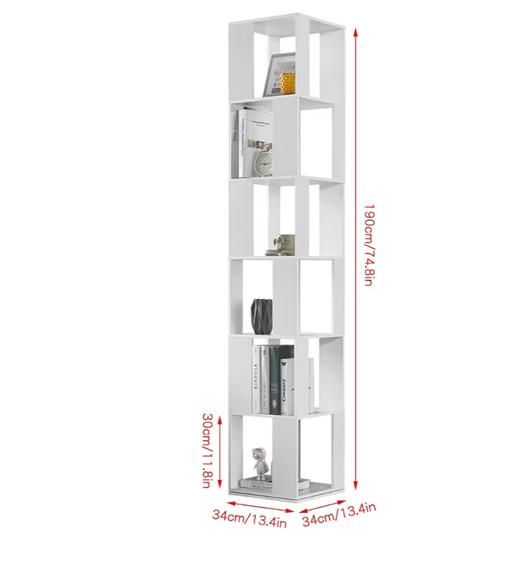 Buy & Sell Premier Business Park Walsall - Photos for bookcase 6 tier rotating 360