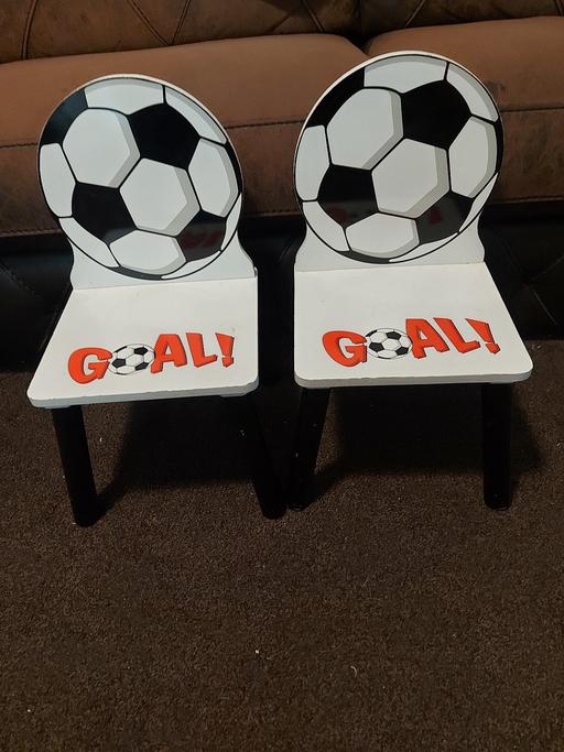 Buy & Sell Netherton Dudley - Photos for pair of kids footballs chairs 💺 (GOAL)