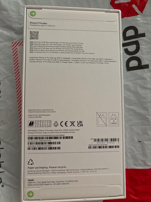 Buy & Sell Allerton Liverpool - Photos for iphone 17 pro max 256gb