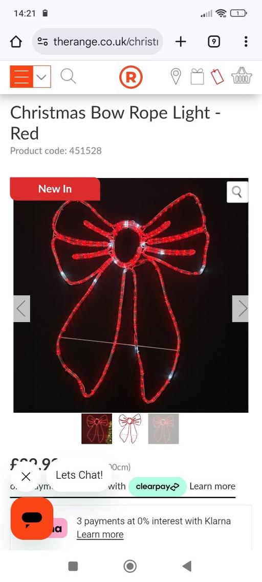 Buy & Sell Penn Wolverhampton - Photos for HIGH DEMAND. LARGE INDOOR/OUTDOOR BOW LIGHT