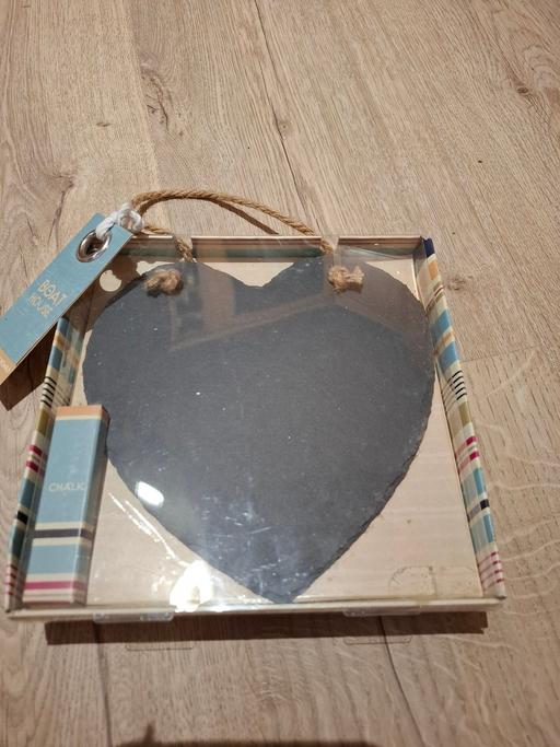 Buy & Sell Woodcross Wolverhampton - Photos for Heart shaped chalk board. New