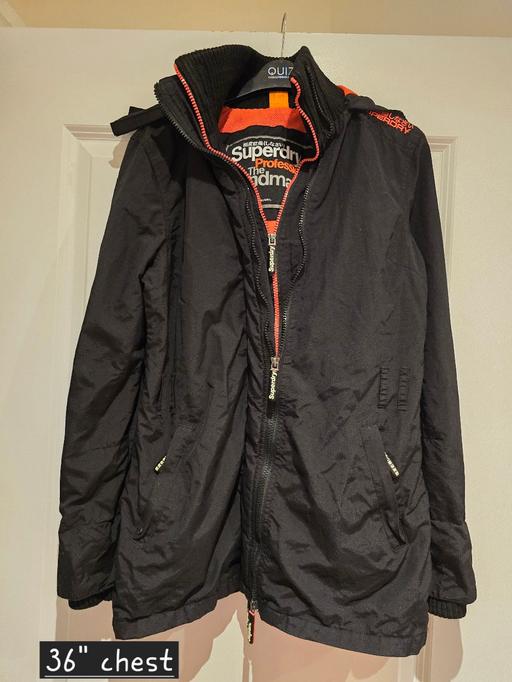 Buy & Sell Oldbury Sandwell - Photos for Superdry Hooded Pop Zip Windcheater jac