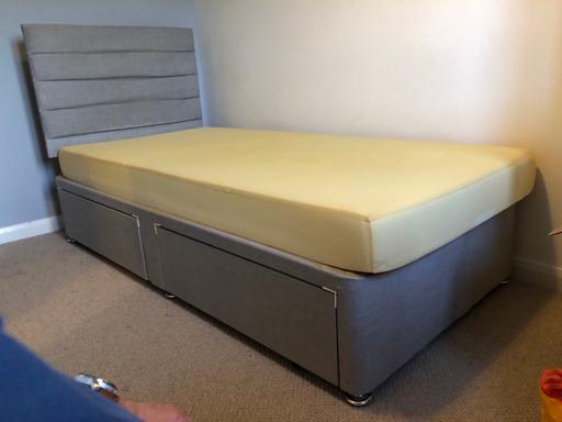 Buy & Sell Bishop`s Stortford East Hertfordshire - Photos for Single bed with foam mattress