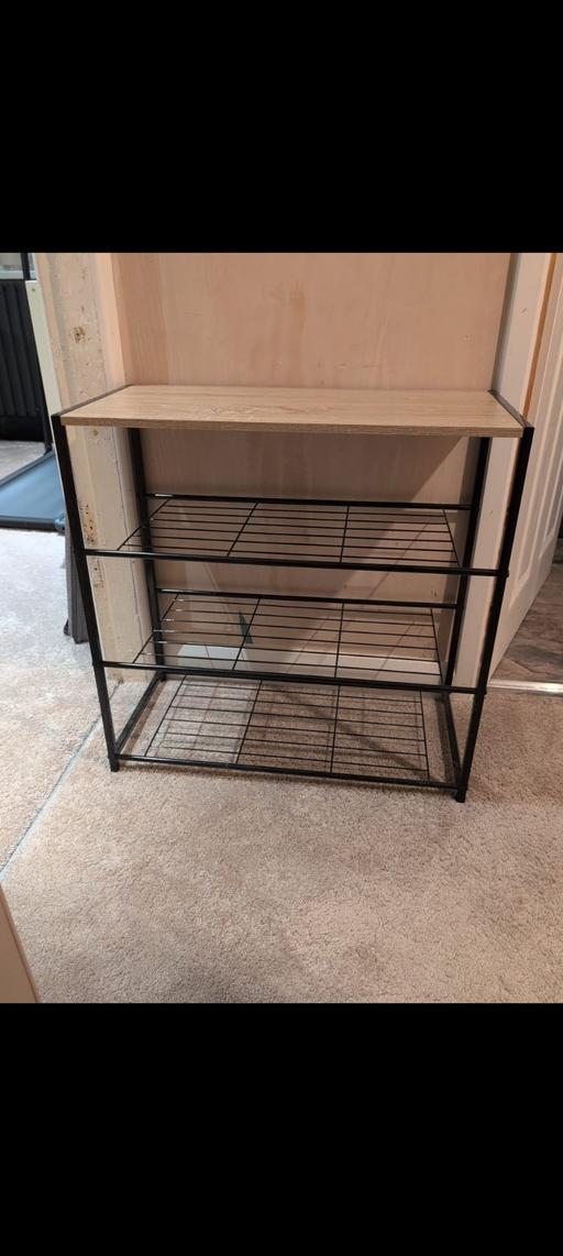 Buy & Sell Irlams O`Th`Height Salford - Photos for Modern Wood finish Shoe Rack (3 story)