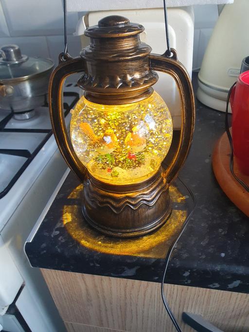 Buy & Sell Pensnett Dudley - Photos for Christmas Lamp Snow Globe, Star & Cake Stand