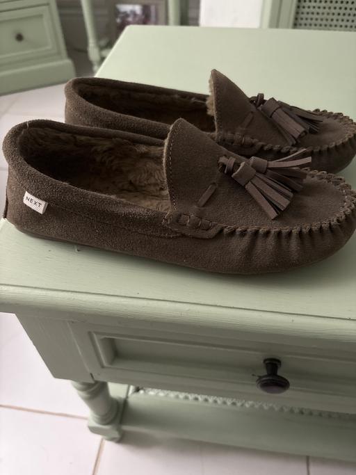 Buy & Sell Wombwell Barnsley - Photos for Next Size 5 green slippers