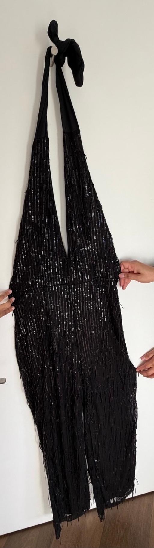 Buy & Sell Whitechapel East London - Photos for Black sequined backless jumpsuit