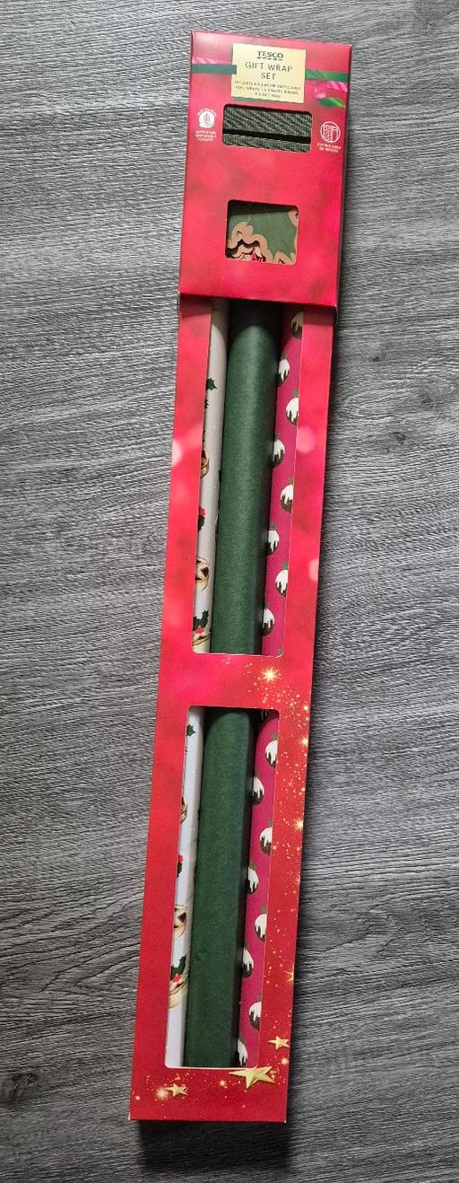 Buy & Sell Crumpsall Manchester - Photos for new Xmas 3pk 2M Wrap Set With Tags & Ribbon