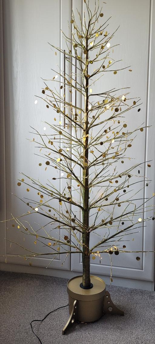 Buy & Sell Great Houghton Barnsley - Photos for Sequin twig fibre optic Christmas tree
