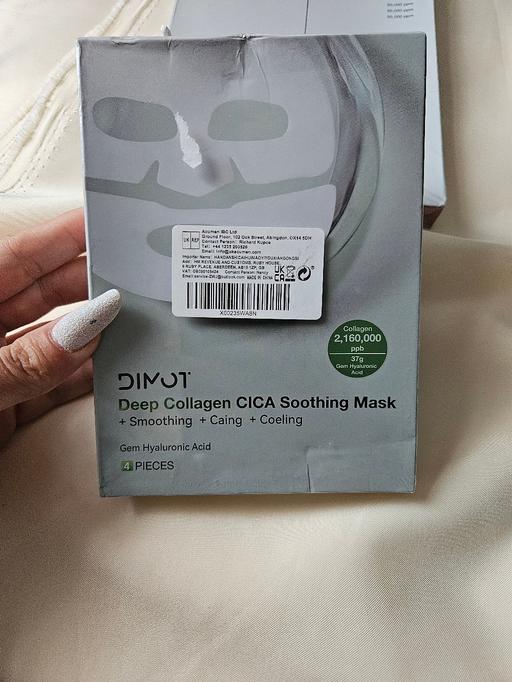 Buy & Sell Ponders End North London - Photos for DIMUT Deep Collagen CICA Soothing Mask (Set o
