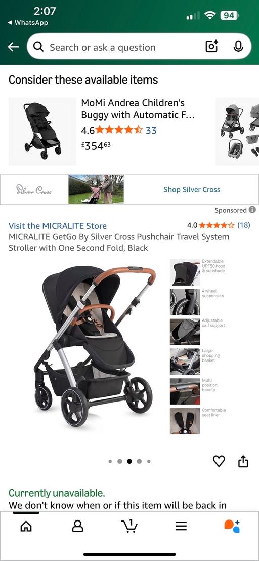 Buy & Sell Lisson Grove North West London - Photos for BUGGY RRP £1000