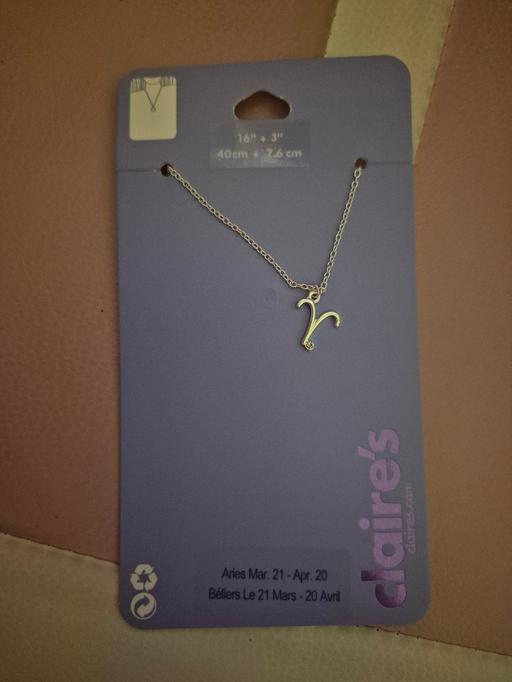 Buy & Sell Crumpsall Manchester - Photos for new Claires Aries Star Sign Necklace