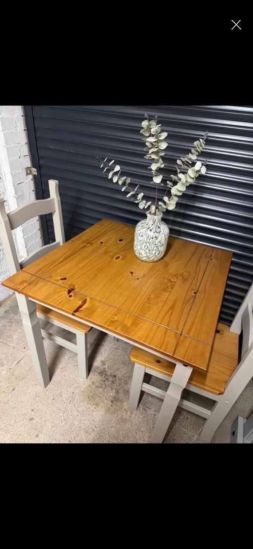 Buy & Sell Hoobrook Wyre Forest - Photos for Pine table and chairs