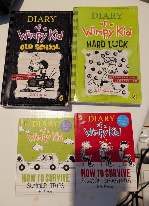 Buy & Sell Streetly Walsall - Photos for diary of a wimpy kid - 4 books