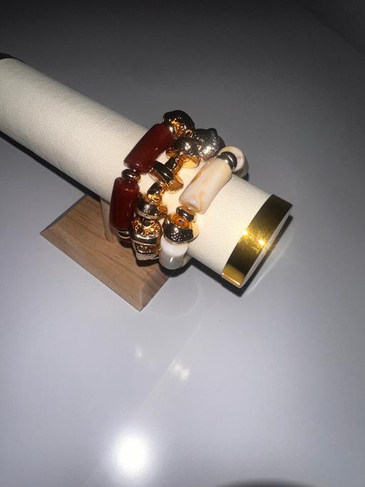 Buy & Sell Tuebrook Liverpool - Photos for Fashionable multilayer Brown Acrylic bracelet