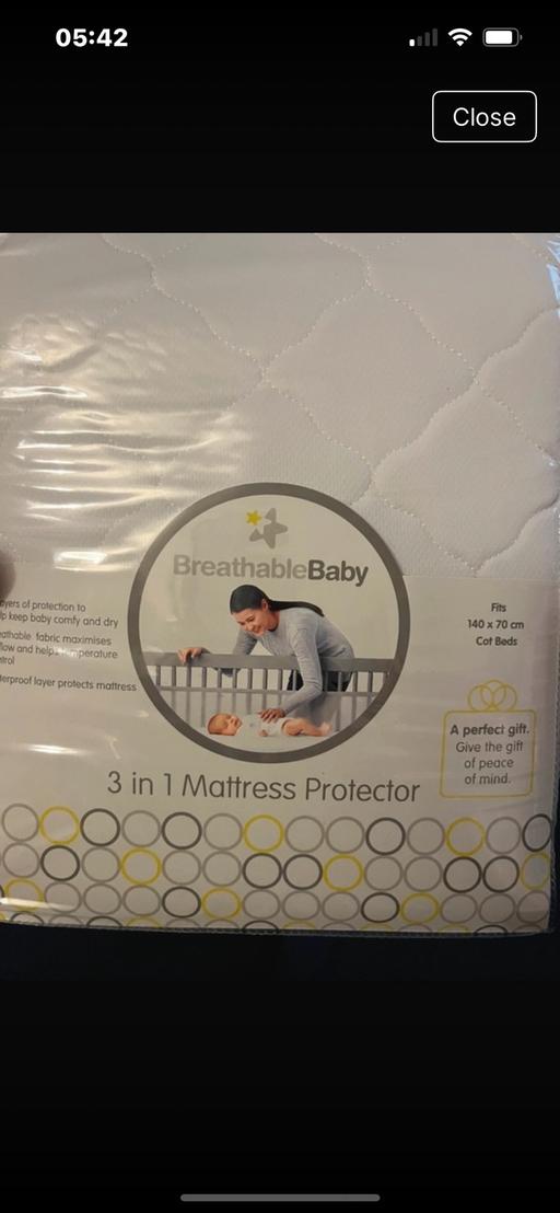 Buy & Sell Wednesfield Wolverhampton - Photos for New cot bed protector 1£