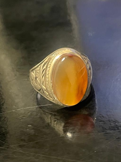 Buy & Sell Upper Edmonton North London - Photos for Yemeni agate silver ring