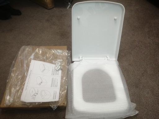 Buy & Sell Moseley Village Wolverhampton - Photos for New white slow close toilet seat & fittings