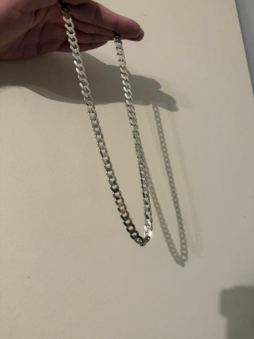 Buy & Sell Barnehurst Bexley - Photos for Solid Silver 20 inch x 10mm Curb Chain