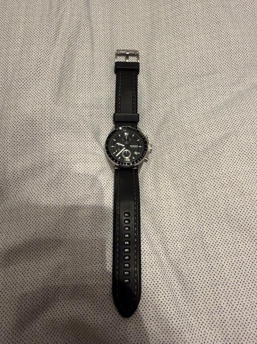 Buy & Sell Barnehurst Bexley - Photos for Fossil black chronograph, tachymeter bezel 