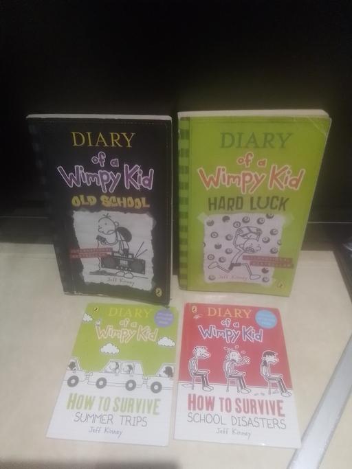 Buy & Sell Streetly Walsall - Photos for FOUR DIARY OF A WIMPY KID BOOKS