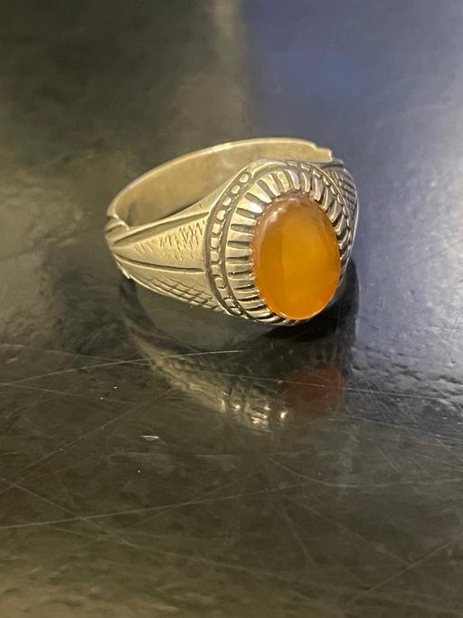 Buy & Sell Enfield Wash Enfield - Photos for Yemeni agate silver ring