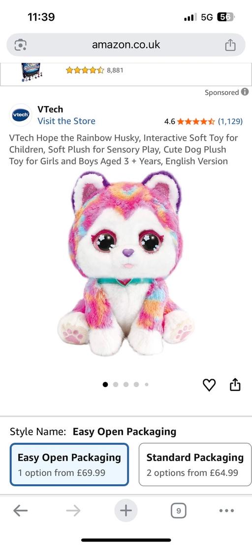 Buy & Sell Wingate County Durham - Photos for Fully working rainbow husky