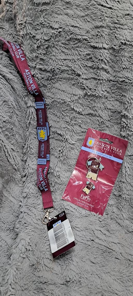 Buy & Sell Sutton Coldfield Birmingham - Photos for Aston Villa Lanyard and Key ring