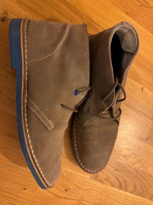 Buy & Sell St Johns South East London - Photos for Real Suede Leather Shoes, grey