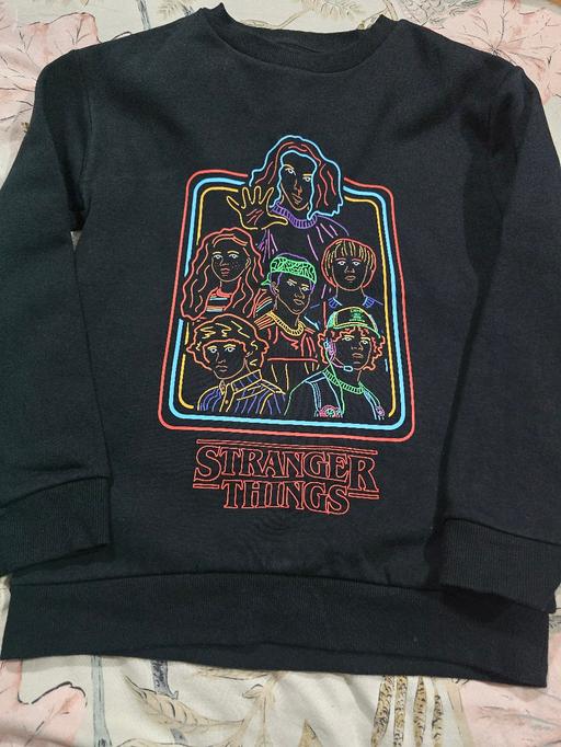 Buy & Sell Weoley Castle Birmingham - Photos for 10-11 years boys STRANGER THINGS sweatshirt