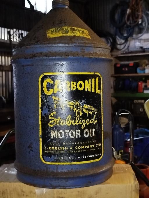 Buy & Sell Hockley Tamworth - Photos for Very Rare Vintage CARBONIL MOTOR OIL Can