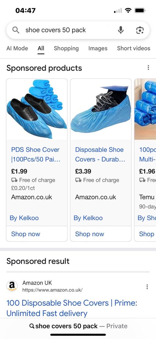 Buy & Sell Wednesfield Wolverhampton - Photos for 50 shoe cover 2£