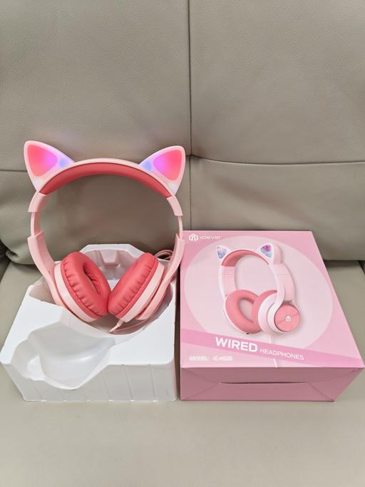 Buy & Sell Crayford Bexley - Photos for Pink headphone with lighting cat ears
