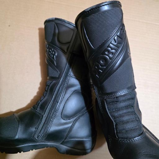 Buy & Sell Stourbridge Dudley - Photos for Black Motorcycle Boots UK 6 EU 39