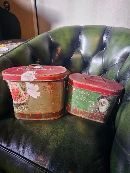 Buy & Sell Whittington Lichfield - Photos for Christmas 🎄 Tins x 2