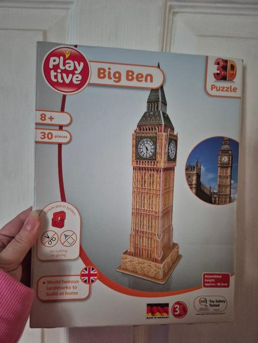 Buy & Sell Crumpsall Manchester - Photos for new 3D Puzzle Big Ben