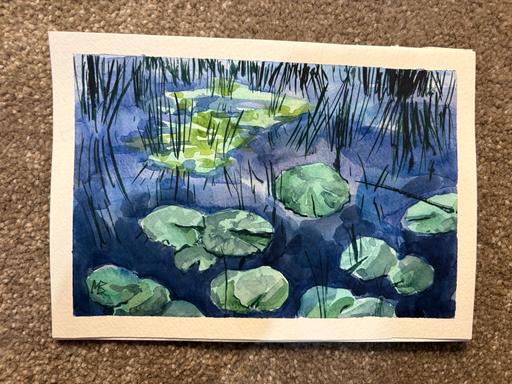 Buy & Sell Greenock Inverclyde - Photos for Original ‘Quiet Place’ Watercolour By MB