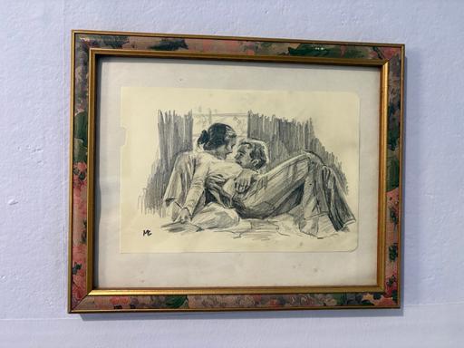 Buy & Sell Greenock Inverclyde - Photos for Original ‘Newly-Weds’ Pencil Craft By MB