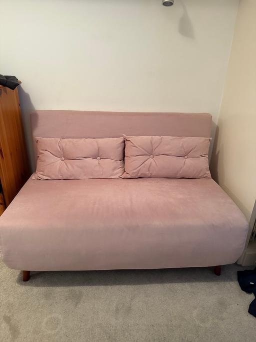 Buy & Sell Frognal North West London - Photos for Small pink sofa bed