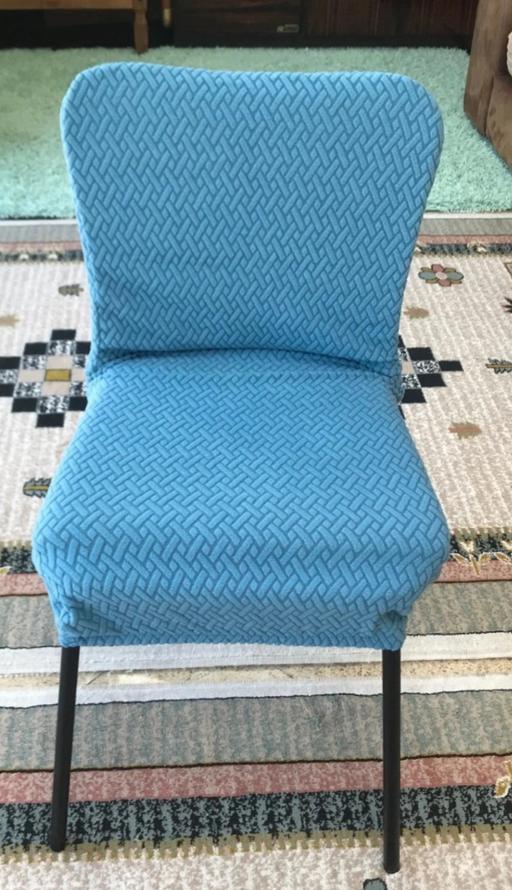 Buy & Sell Tividale Sandwell - Photos for x 4 set of blue Chairs cover brand new