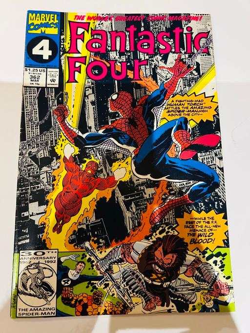 Buy & Sell Woodlands South West London - Photos for Marvel Fantastic Four #362 (1992) Spider-Man