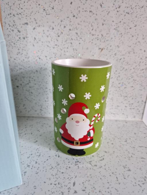 Buy & Sell Moseley Village Wolverhampton - Photos for Partylite Jolly Santa Wax Melt Burner