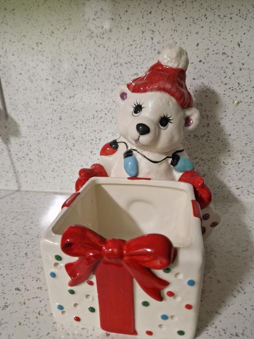 Buy & Sell Moseley Village Wolverhampton - Photos for Partylite Bella Bear Candle Jar Holder