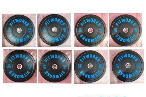 Buy & Sell Over Hulton Bolton - Photos for 100kg Bumper weight plates Brand-new