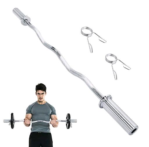 Buy & Sell Over Hulton Bolton - Photos for Olympic Ez curl bar with spring collars