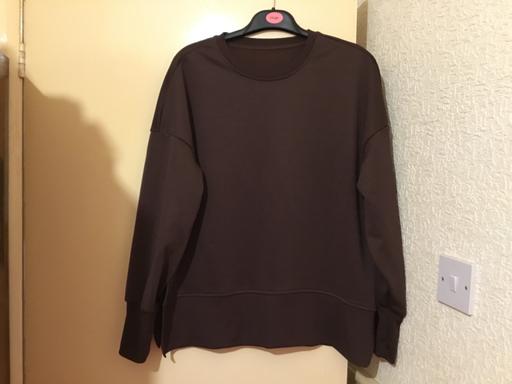 Buy & Sell Woodcross Wolverhampton - Photos for Ladies Brown Sweatshirt Size L