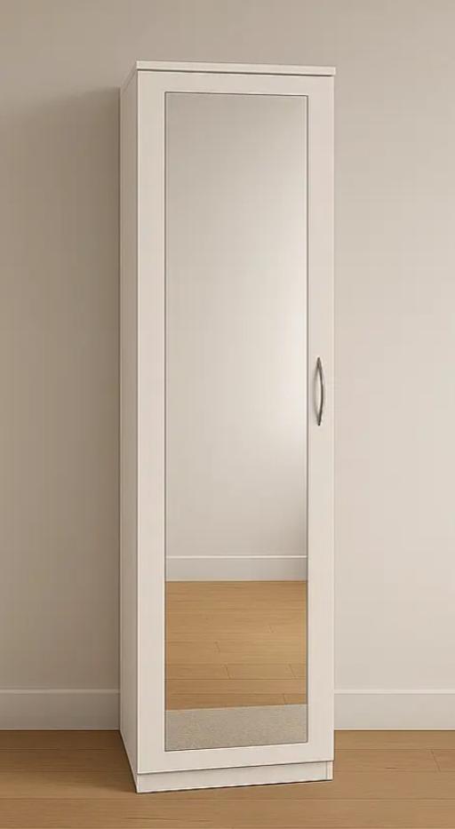 Buy & Sell Peterborough City Centre Peterborough - Photos for Single White Wardrobe