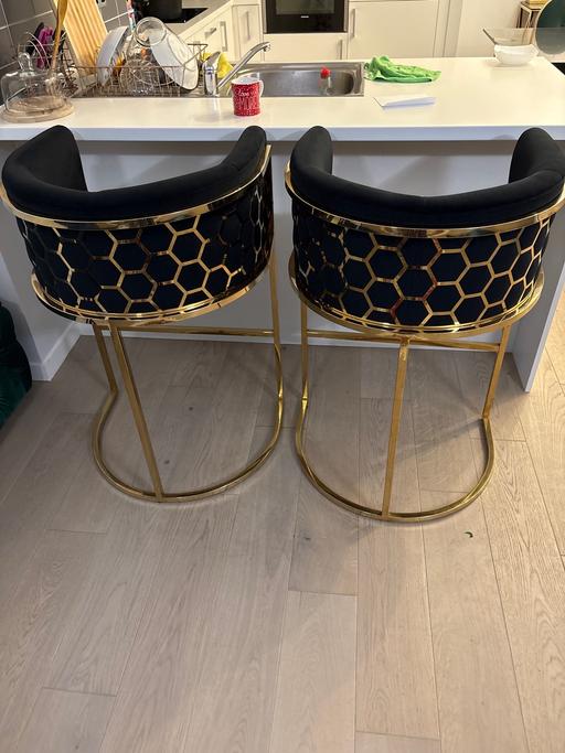Buy & Sell Kentish Town Camden - Photos for Bar stool gold chair