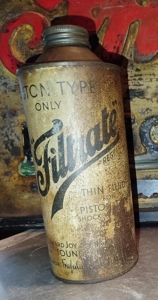 Buy & Sell Tame Valley Industrial Estate Tamworth - Photos for Vintage Collectable Filtrate Round Oil Can