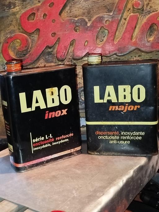 Buy & Sell Tame Valley Industrial Estate Tamworth - Photos for 2 x Vintage LABO Inox - Major Oil Cans